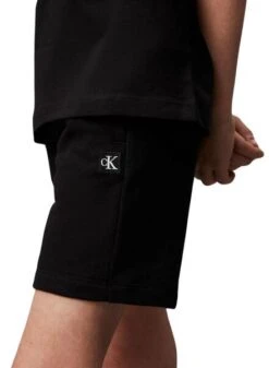 Ensemble Calvin Klein T-shirt Et Short Noir Pour Fille -Men's Clothing Soldes Boutique gallery K031833 6