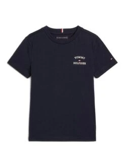 T-shirt Tommy Hilfiger Logo Marine Pour Enfant -Men's Clothing Soldes Boutique gallery K031843 4