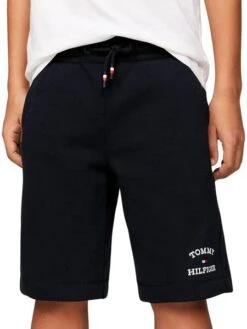 Les Bermudes Tommy Hilfiger TH Logo Marine Pour Enfant -Men's Clothing Soldes Boutique gallery K031852 3