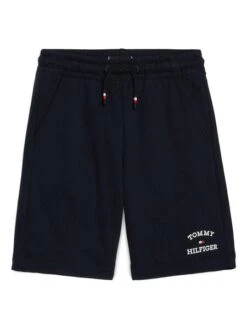 Les Bermudes Tommy Hilfiger TH Logo Marine Pour Enfant -Men's Clothing Soldes Boutique gallery K031852 5