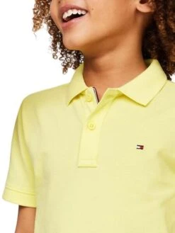 Polo Tommy Hilfiger Flag Jaune Pour Enfant -Men's Clothing Soldes Boutique gallery K031861 3