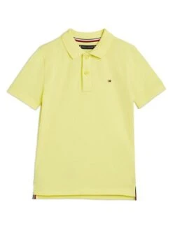 Polo Tommy Hilfiger Flag Jaune Pour Enfant -Men's Clothing Soldes Boutique gallery K031861 4