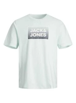 T-Shirt Jack & Jones Acier Turquoise Pour Garçon