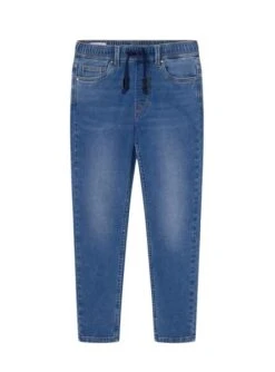 Jeans Pepe Pantalon Fuselé Bleu Pour Garçon
