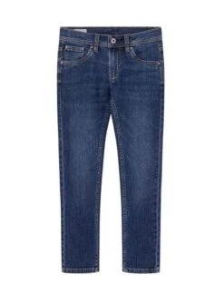 Jeans Pepe Jeans Slim Pour Enfant En Bleu.