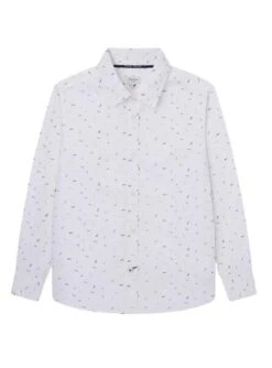 Chemise Pepe Jeans James Blanc Pour Garçon