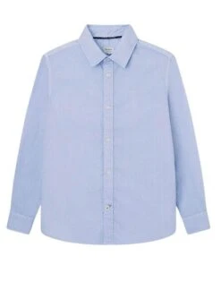 Chemise Pepe Jeans John Bleu Oxford Pour Garçon