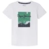 T-shirt Pepe Jeans Rafer Blanc Pour Enfant 9 T-shirt Pepe Jeans Rafer Blanc Pour Enfant -Men's Clothing Soldes Boutique gallery K031936 1