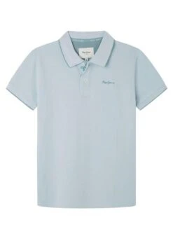 Camisa Polo Pepe Jeans New Thor Bleu Pour Enfant