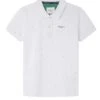 Polo Pepe Jeans Umber Blanc Pour Enfant -Men's Clothing Soldes Boutique gallery K031952 1
