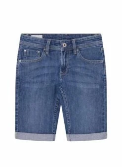 Bermuda En Jean Pepe Jeans Slim MR5 Pour Garçon