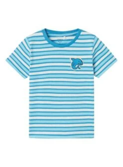 T-shirt Name It Dike Bleu Pour Garçon