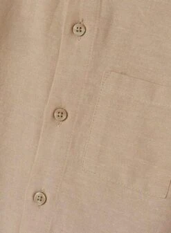 Chemise Name It Faher En Lin Beige Pour Enfant -Men's Clothing Soldes Boutique gallery K032171 3