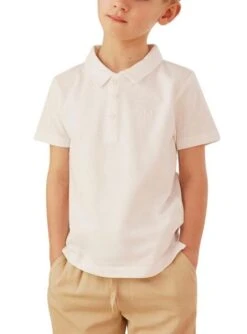 Polo Name It Valde Blanco Pour Enfant -Men's Clothing Soldes Boutique gallery K032203 3