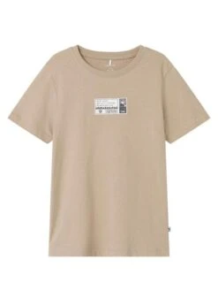 T-shirt Name It Holasse Beige Pour Enfant