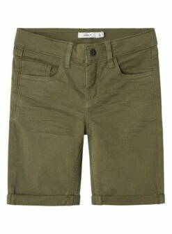 Bermuda Name It Silas Isak Long Vert Pour Garçon