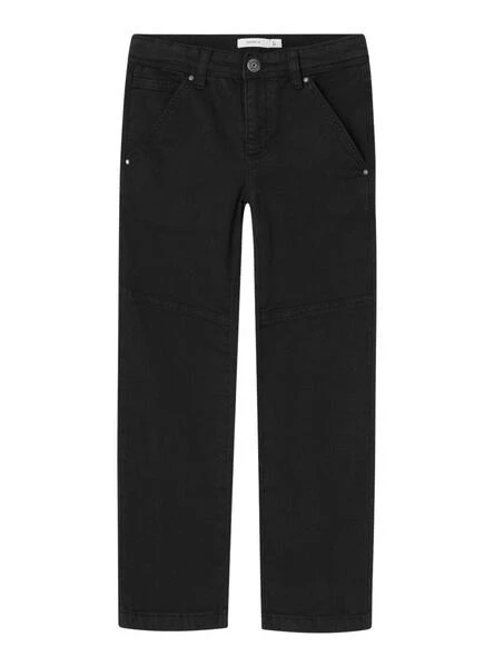 Jean Name It Silas Tapered Noir Pour Enfant 1 Jean Name It Silas Tapered Noir Pour Enfant