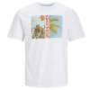 T-shirt Jack And Jones Navin Blanc Pour Enfant -Men's Clothing Soldes Boutique gallery K032366 1