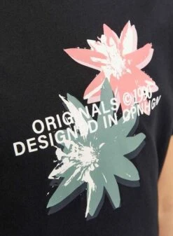 T-shirt Jack And Jones Tampa Noir Pour Enfant 7 T-shirt Jack And Jones Tampa Noir Pour Enfant -Men's Clothing Soldes Boutique gallery K032382 4