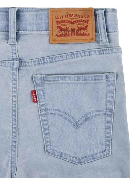 Short En Denim Bleu Levis Eco Pour Enfant Aux Bermudes 3 Short En Denim Bleu Levis Eco Pour Enfant Aux Bermudes – Image 3