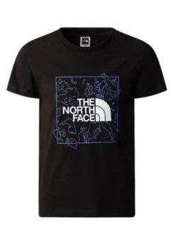 T-shirt The North Face New Graphic Noir Enfant 6 T-shirt The North Face New Graphic Noir Enfant -Men's Clothing Soldes Boutique gallery K032556 3