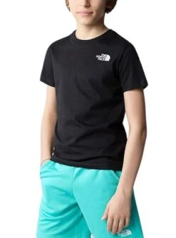 T-shirt The North Redbox Noir Pour Enfant