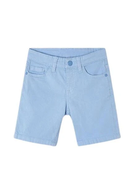 Bermuda Mayoral En Sergé Basique Bleu Clair Garçon 1 Bermuda Mayoral En Sergé Basique Bleu Clair Garçon