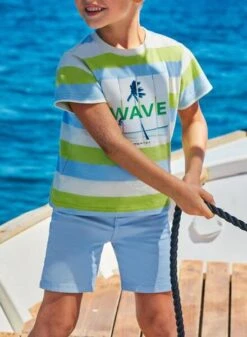 Bermuda Mayoral En Sergé Basique Bleu Clair Garçon 7 Bermuda Mayoral En Sergé Basique Bleu Clair Garçon -Men's Clothing Soldes Boutique gallery K032597 4