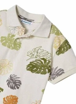 Polo Mayoral Blanc Imprimé Pour Garçon -Men's Clothing Soldes Boutique gallery K032639 3