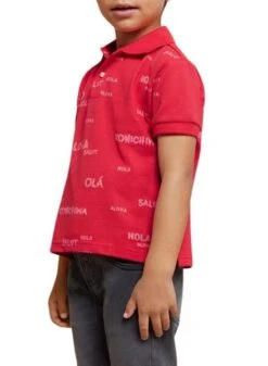 Polo Mayoral Rouge Imprimé Pour Enfant -Men's Clothing Soldes Boutique gallery K032640 4