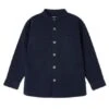 Chemise Surpiquée Mayoral Col Mao Marine Pour Garçon -Men's Clothing Soldes Boutique gallery K032648 1