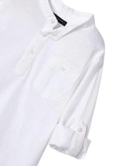 Polo Mayoral Col Mao Blanc Pour Enfant -Men's Clothing Soldes Boutique gallery K032659 4