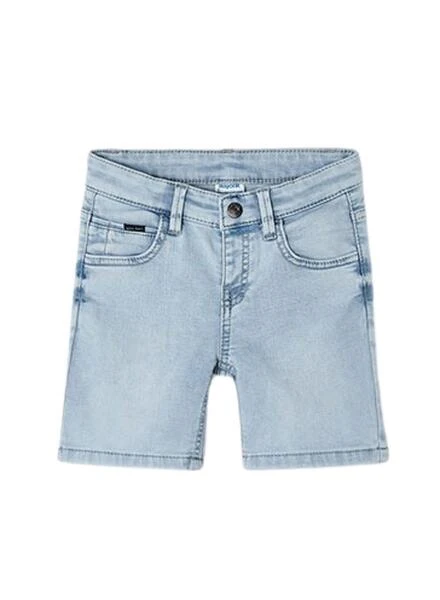 Bermuda Mayoral En Denim Doux Clair Pour Garçon 1 Bermuda Mayoral En Denim Doux Clair Pour Garçon