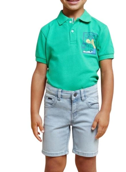 Bermuda Mayoral En Denim Doux Clair Pour Garçon 2 Bermuda Mayoral En Denim Doux Clair Pour Garçon – Image 2