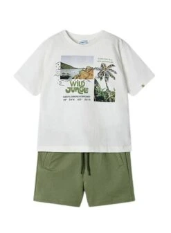Ensemble Mayoral 2 Pièces Bermuda Iguane Pour Garçon