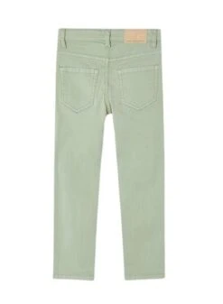 Pantalon Mayoral En Toile Slim Basic Vert Pour Garçon -Men's Clothing Soldes Boutique gallery K032809 3