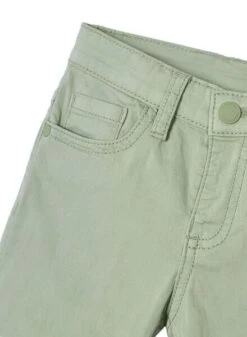 Pantalon Mayoral En Toile Slim Basic Vert Pour Garçon -Men's Clothing Soldes Boutique gallery K032809 4