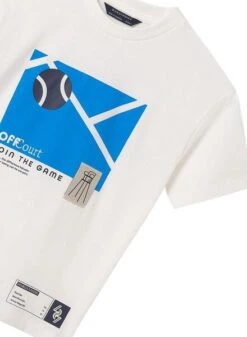 T-shirt Mayoral Tennis Blanc Pour Garçon 9 T-shirt Mayoral Tennis Blanc Pour Garçon -Men's Clothing Soldes Boutique gallery K032846 5