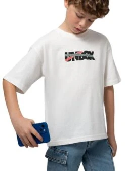T-shirt Mayoral Interactive QR Blanc Pour Garçon -Men's Clothing Soldes Boutique gallery K032858 4