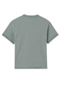 T-shirt Mayoral Stickers Vert Pour Garçon -Men's Clothing Soldes Boutique gallery K032859 2