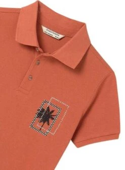 Polo Mayoral Imprimé Tropical Orange Pour Garçon -Men's Clothing Soldes Boutique gallery K032876 5