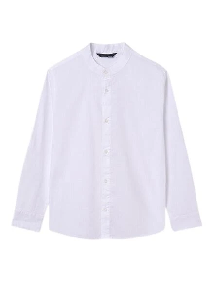 Chemise Mayoral Mao à Manches Longues Blanche Pour Garçon 1 Chemise Mayoral Mao à Manches Longues Blanche Pour Garçon