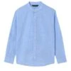 Chemise Mayoral Mao à Manches Longues Bleue Pour Garçon