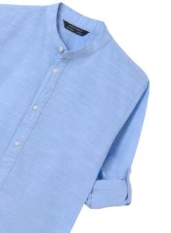 Chemise Mayoral Mao à Manches Longues Bleue Pour Garçon -Men's Clothing Soldes Boutique gallery K032881 5