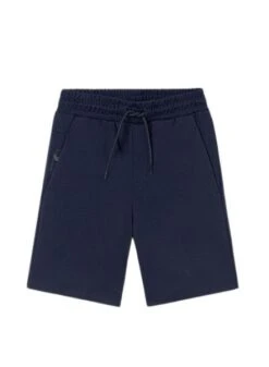 Bermuda Mayoral Piqué Contrastes Marino Pour Garçon