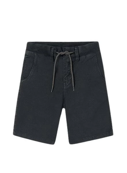 Bermuda Grise En Serge De Coton Better Pour Enfant De La Marque Mayoral. 1 Bermuda Grise En Serge De Coton Better Pour Enfant De La Marque Mayoral.