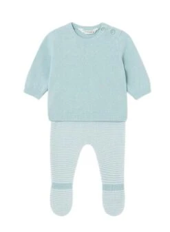 Set Mayoral Polaina Turquoise Pour Bébé