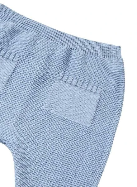 Set Mayoral Brodé Bleu Pour Bébé 4 Set Mayoral Brodé Bleu Pour Bébé – Image 4